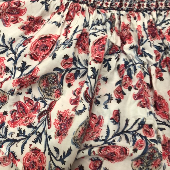 Cotton Candy LA High Waisted Floral and Paisley Shorts - Picture 2 of 4